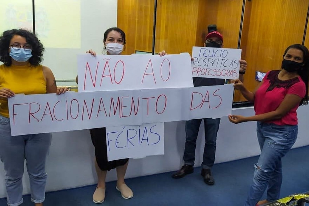 Absurdo: vereadores tentam aprovar fracionamento de férias de professores